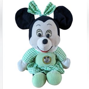 Vintage Minnie Mouse plush Mickey Mouse Club outfit green…